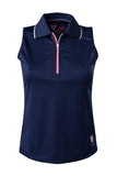 Polo Damen Chic Dress Blue